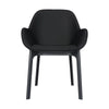 Kartell Clap Pvc Armchair, Black/Glossy Black