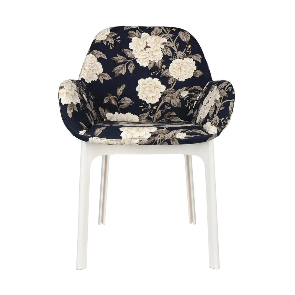 Kartell Clap Flowers Armchair, White/Peony