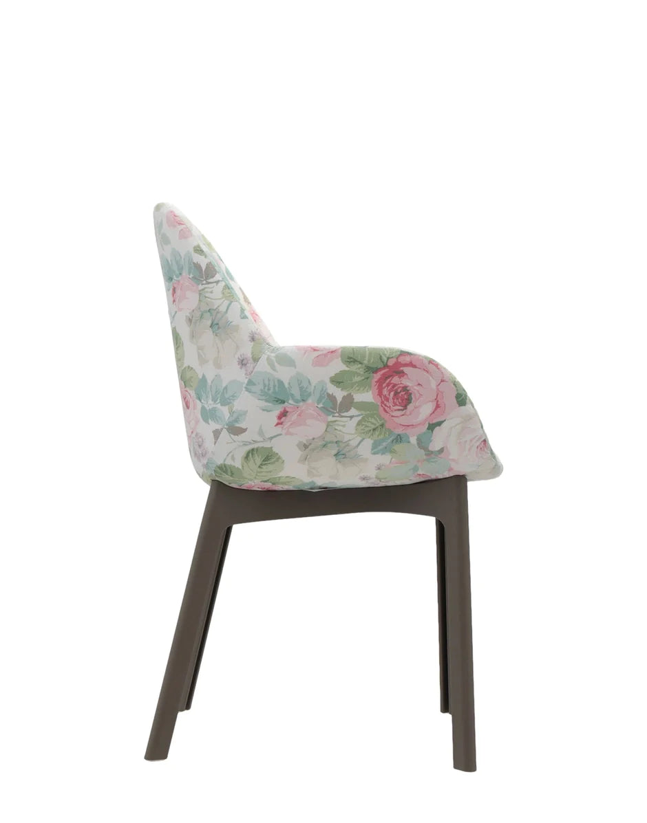 Kartell Clap Flowers Armchair, Taupe/Chelsea