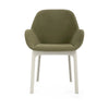 Kartell Clap Aquaclean Armchair, White/Green