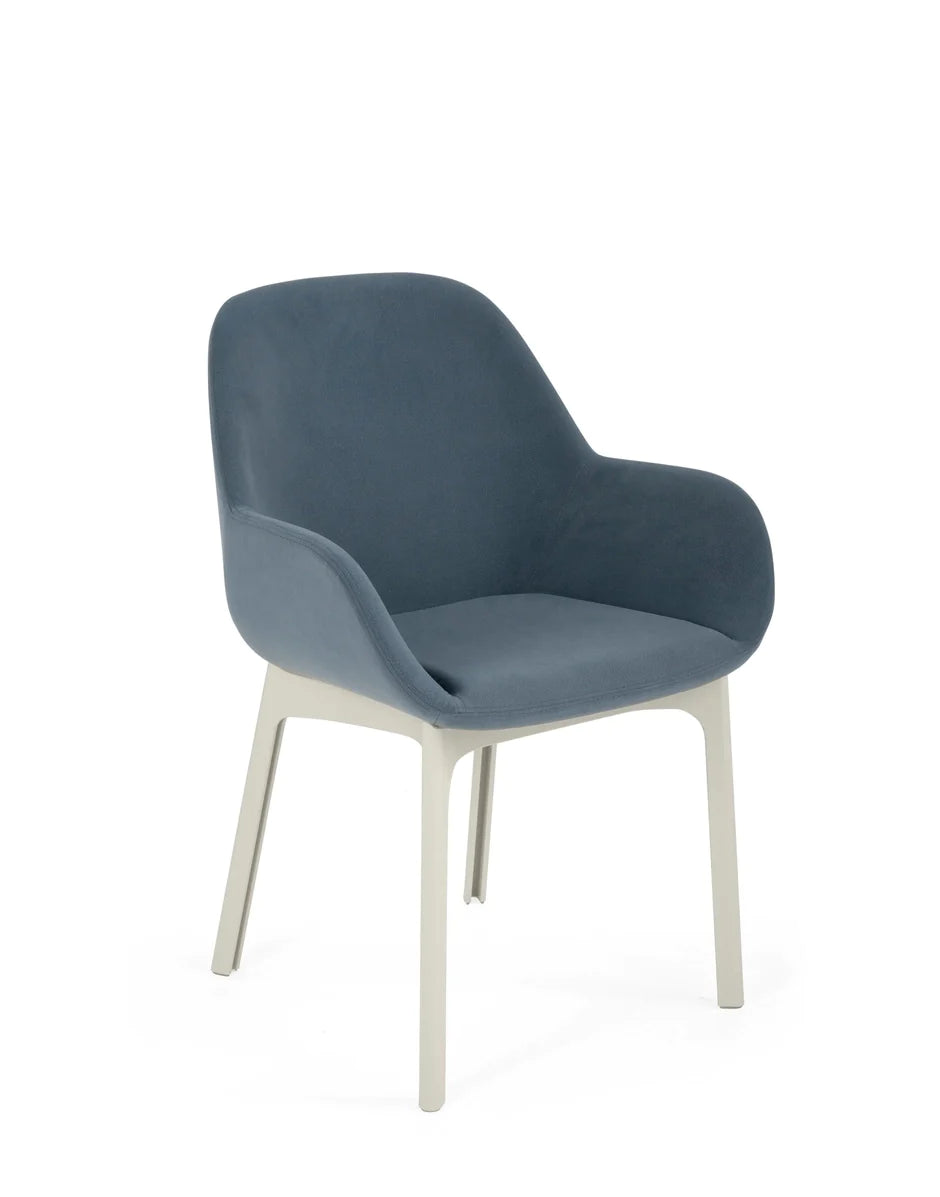 Kartell Clap Aquaclean Armchair, White/Dust