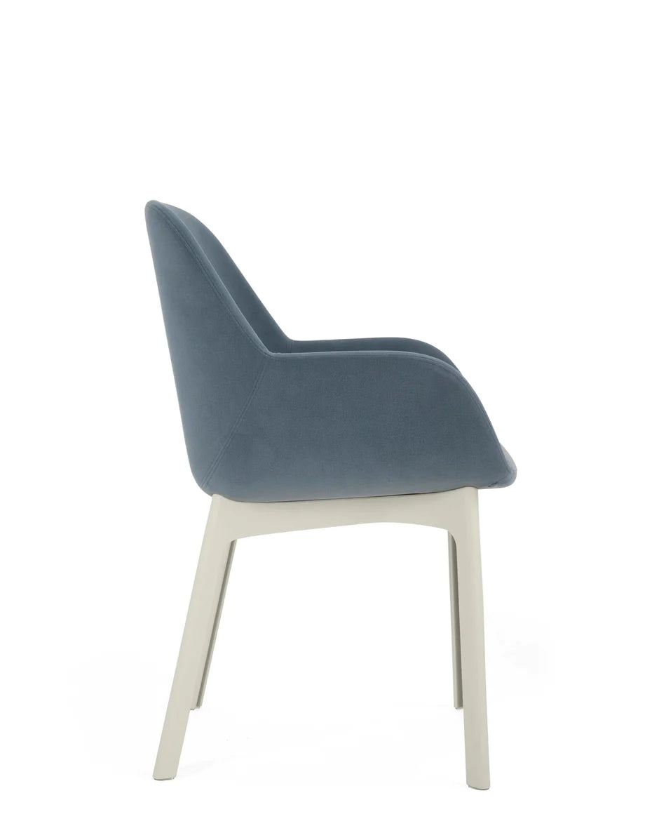 Kartell Clap Aquaclean Armchair, White/Dust