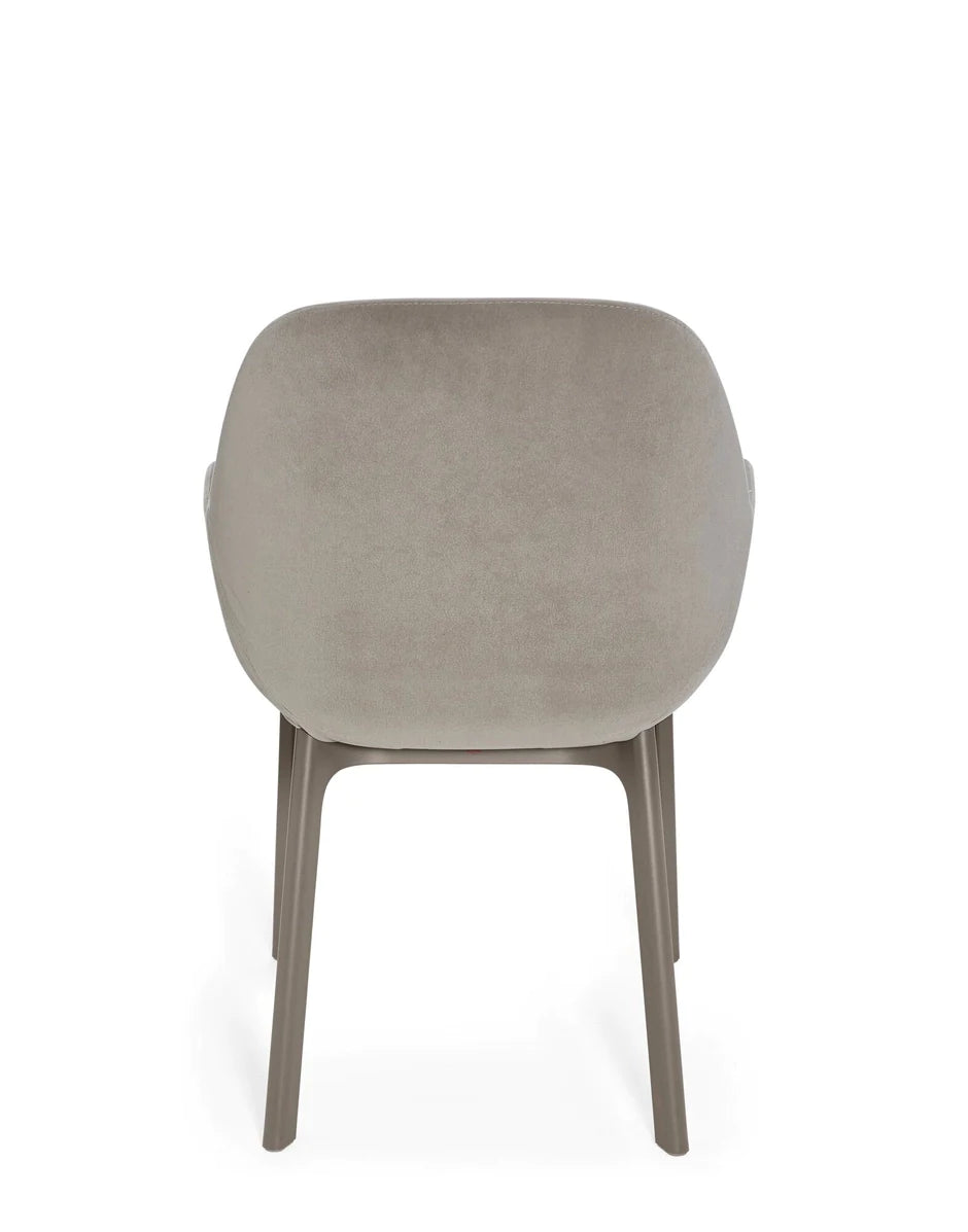 Kartell Clap Aquaclean Armchair, Taupe/Ecru