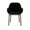 Kartell Clap Aquaclean Armchair, Taupe/Black