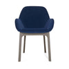 Kartell Clap Aquaclean Armchair, Taupe/Blue