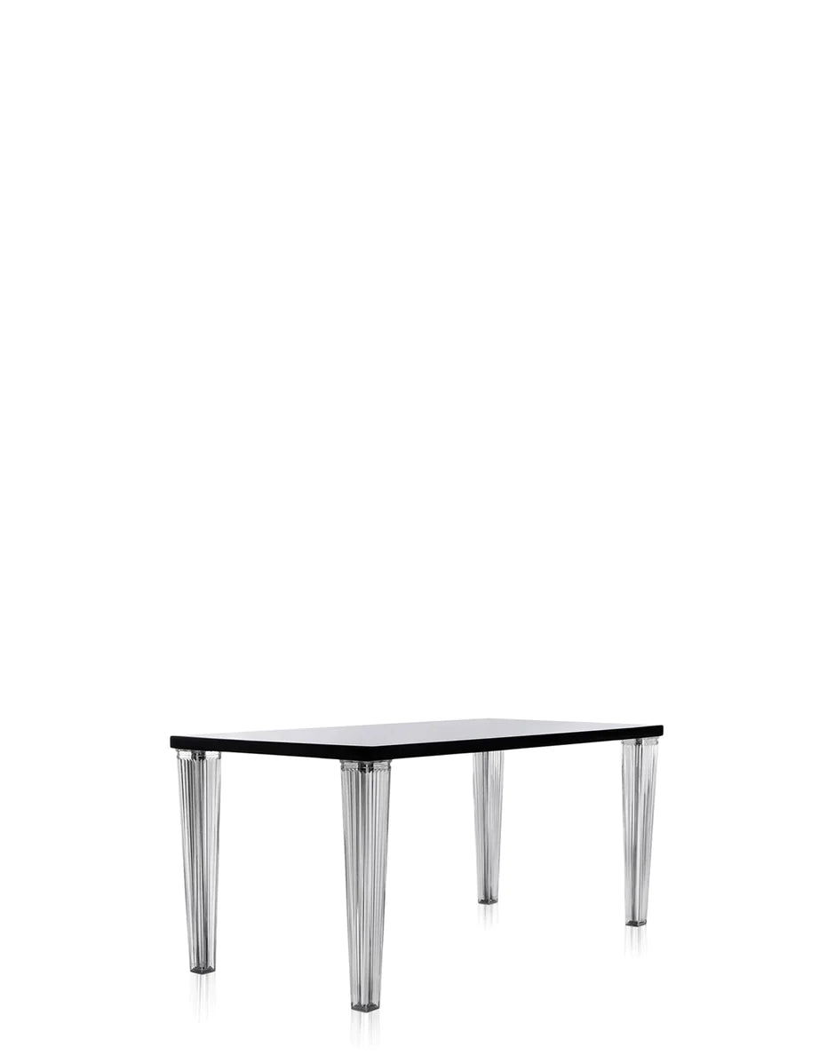 Kartell Top Top Table Glass 160x80 Cm, Black