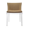 Kartell Mademoiselle Kravitz Armchair, Transparent/Raffia