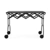 Kartell Battista Trolley, Mat Black