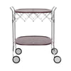 Kartell Gastone Trolley, Plum