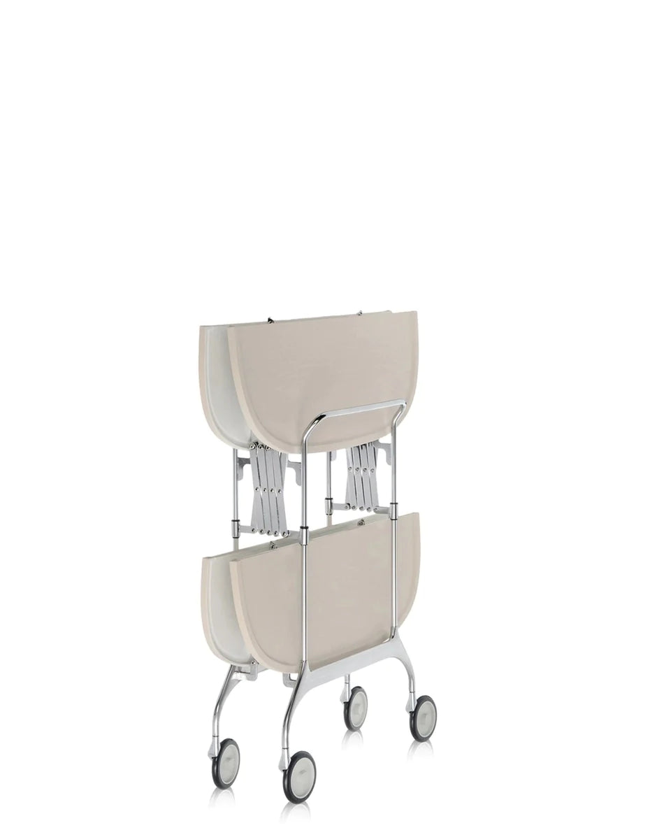 Kartell Gastone Trolley, Cream