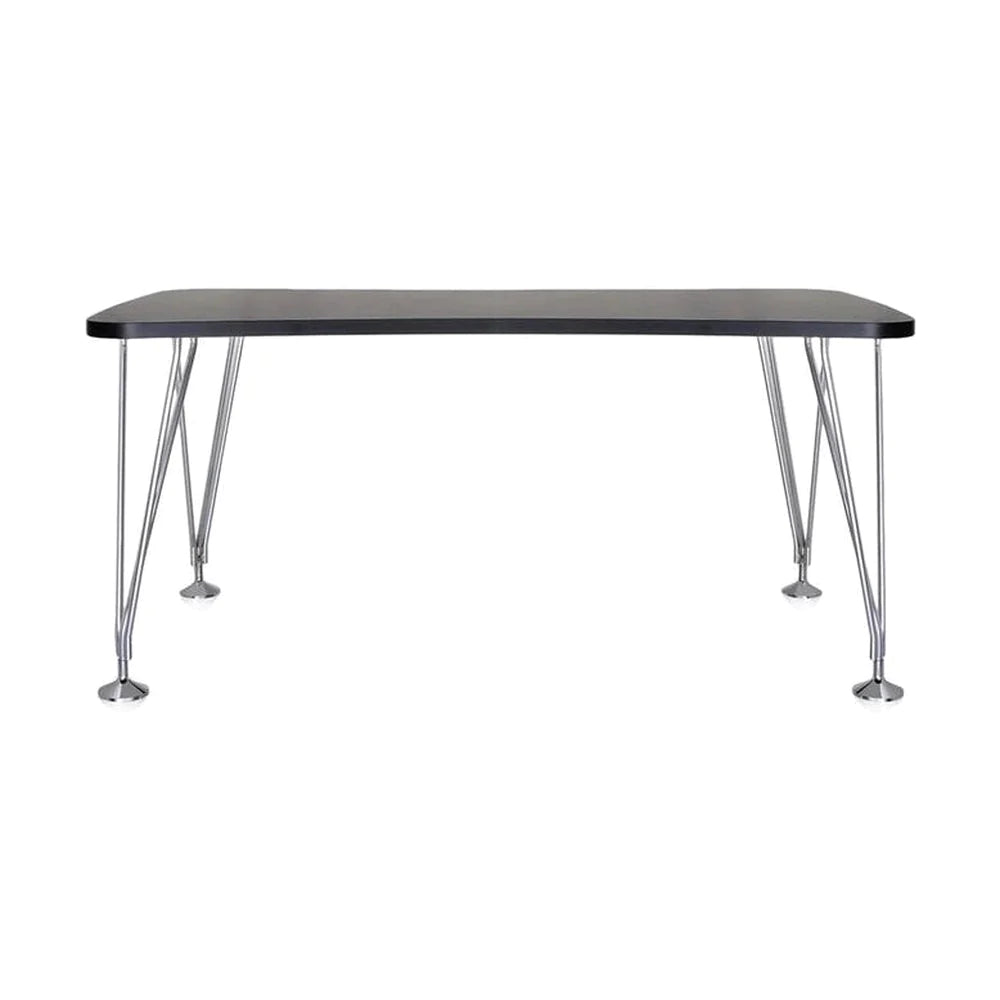 Kartell Max Desk 160x80 cm, břidlice/chrome