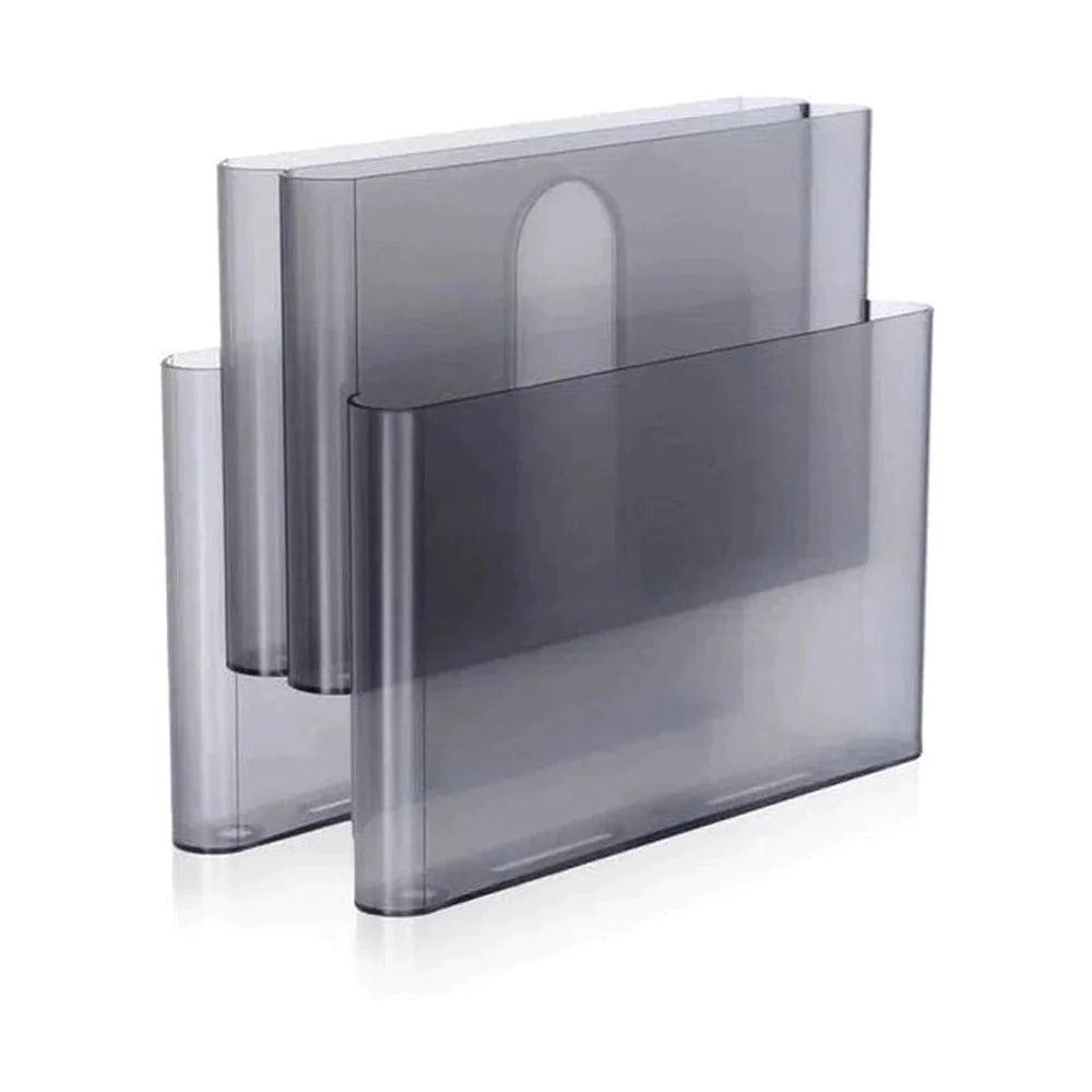 Kartell Magazine Holder, Fume