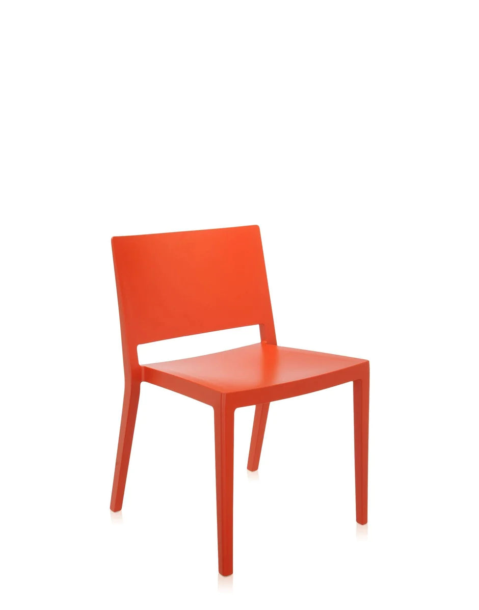 Kartell Lizz Mat Chair, Orange