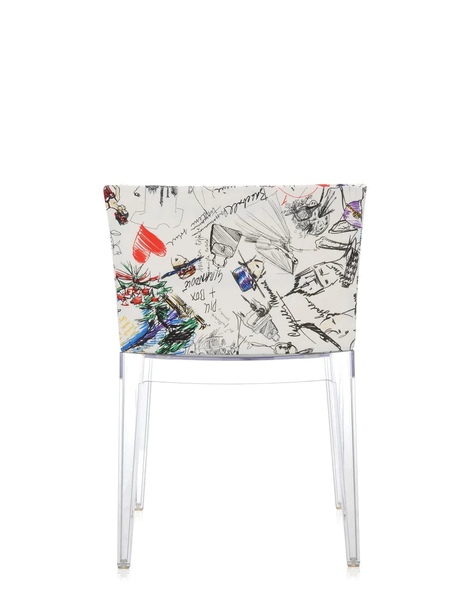 Kartell Mademoiselle à La Mode Armchair, Transparent/Sketches