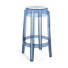 Stolička Kartell Charles Ghost 65 cm, prach