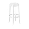 Kartell Charles Ghost Stolion 75 cm, bílá