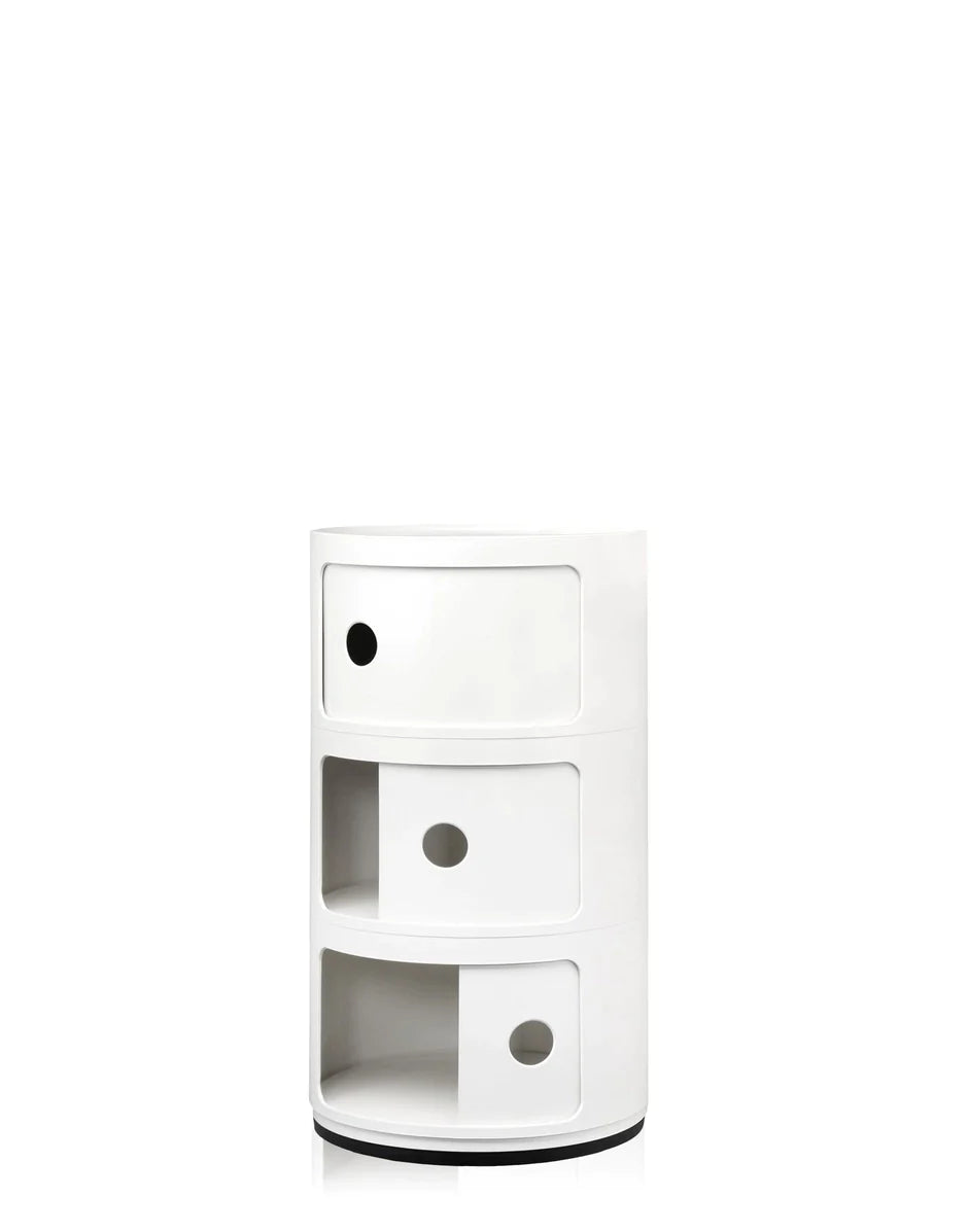 Kartell Componibili Classic Container 3 prvky, bílé