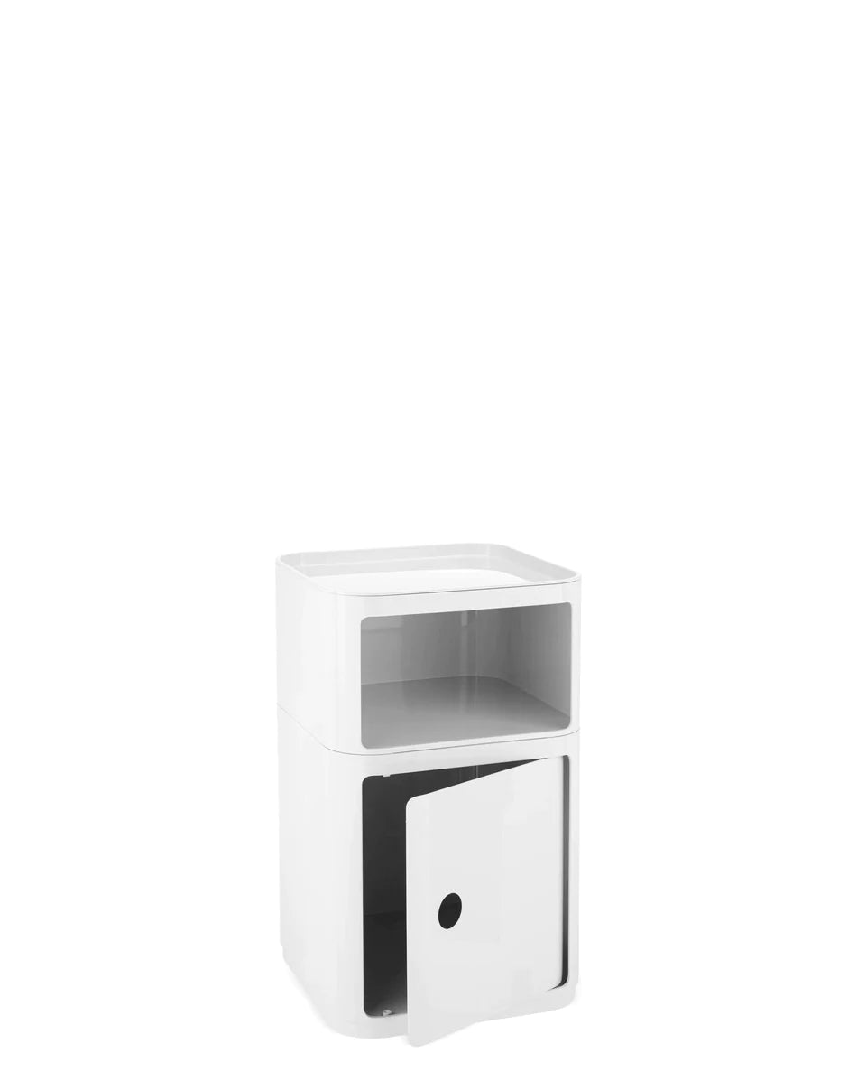 Kartell Componibili Square Container 1 Element, White