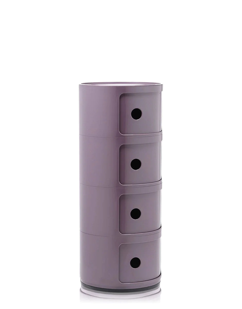Kartell Componibili Classic Container 4 Elements, Violet