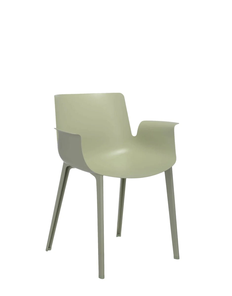 Kartell Piuma křeslo, Sage Green