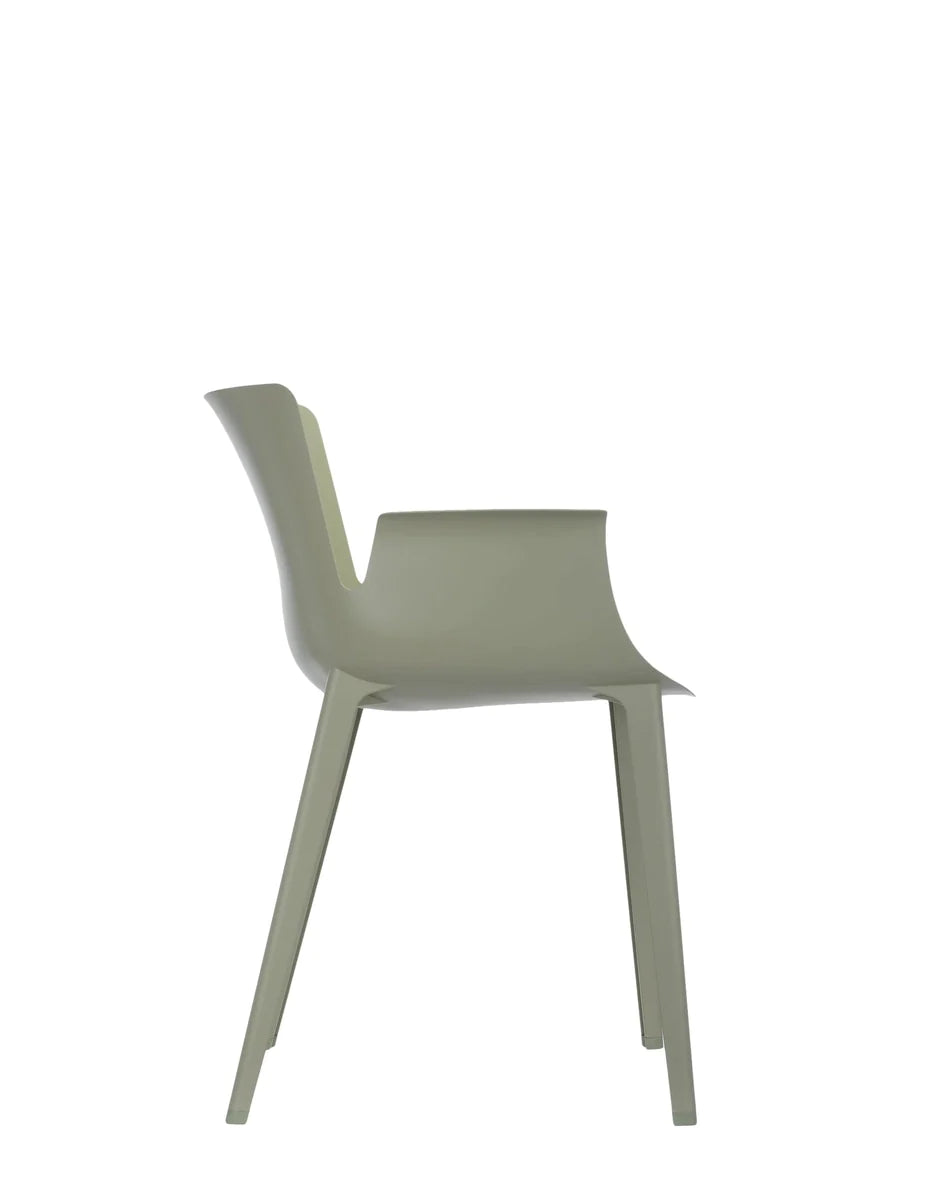 Kartell Piuma křeslo, Sage Green