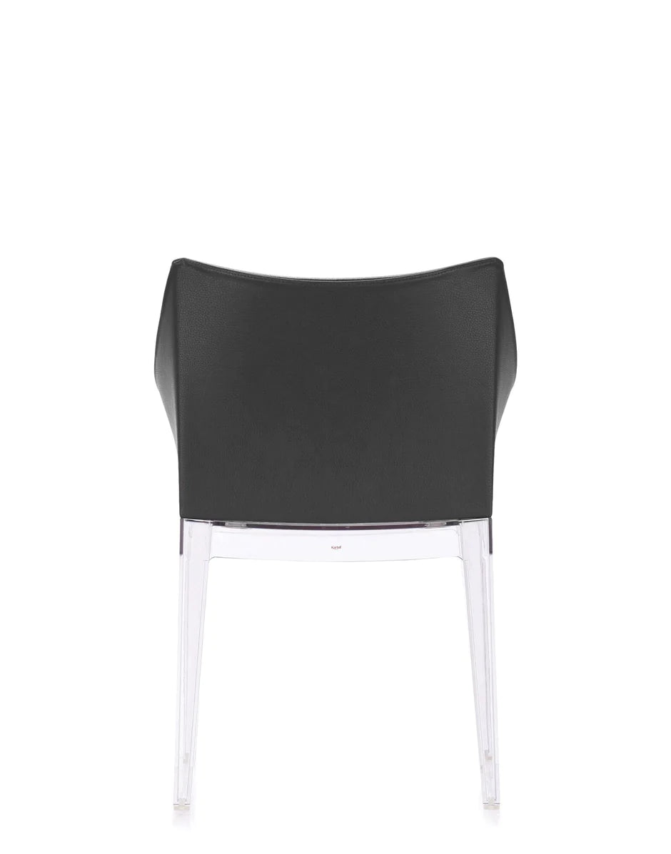 Kartell Madame Ecopelle Armchair, Crystal/Black