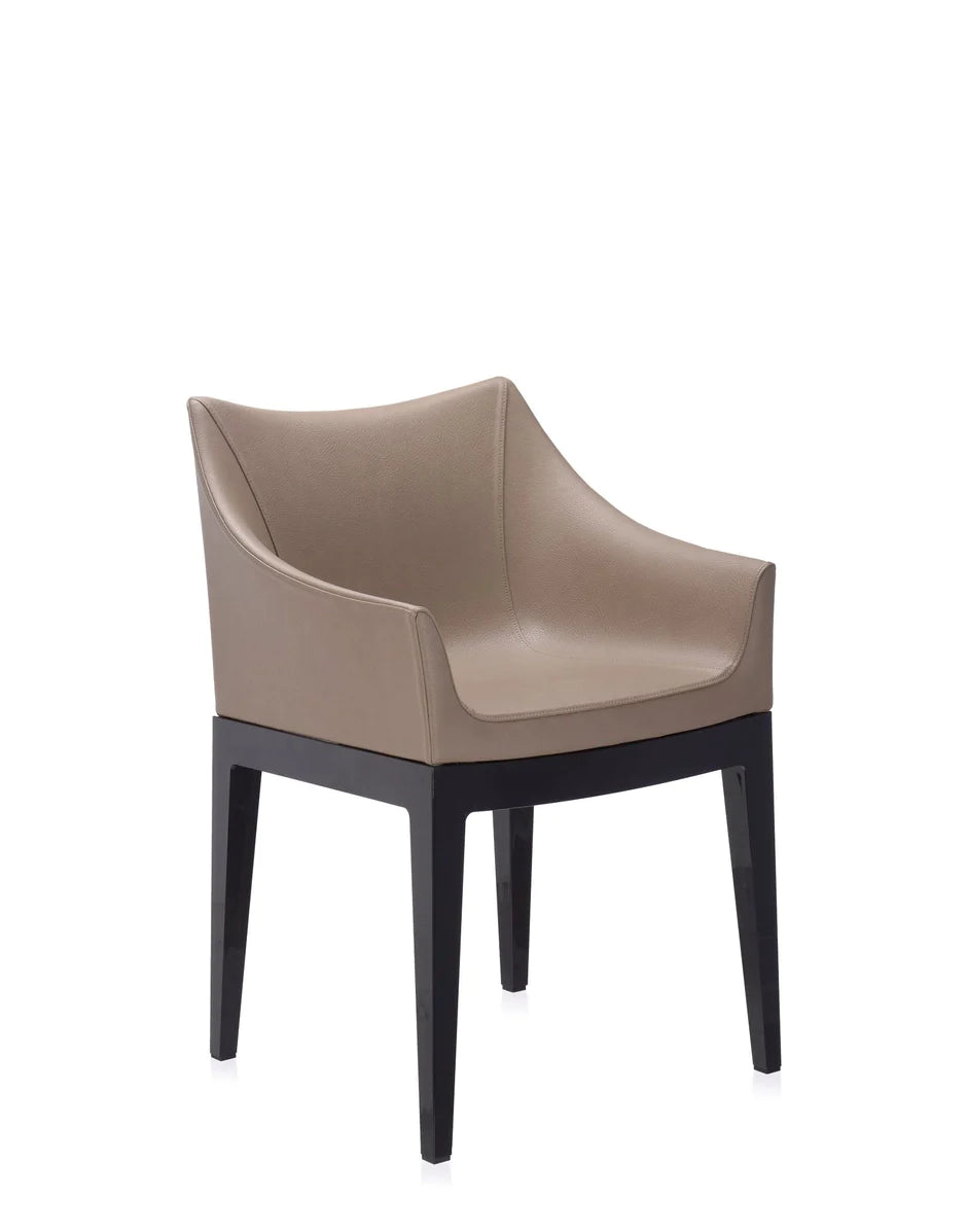 Kartell Madame Ecopelle Armchair, Black/Taupe