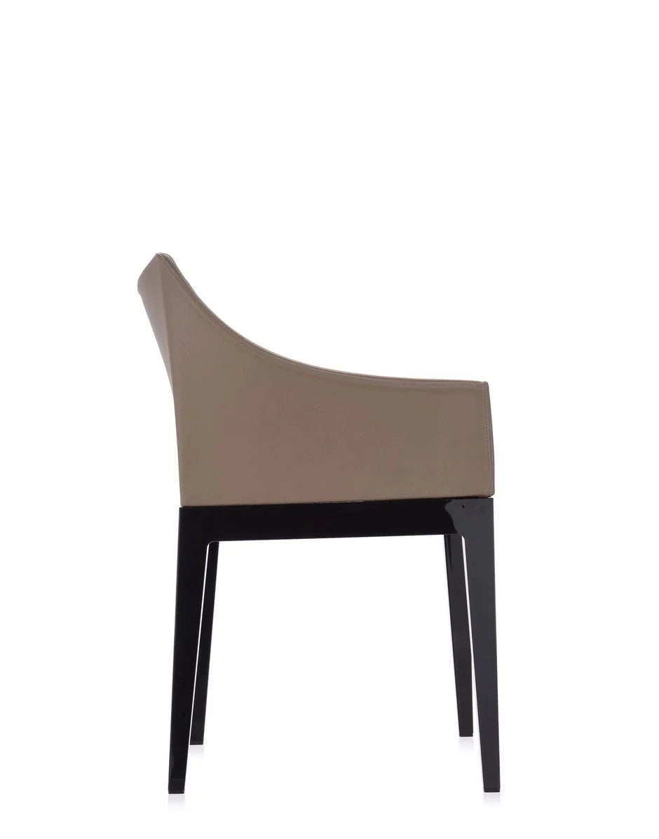 Kartell Madame Ecopelle Armchair, Black/Taupe