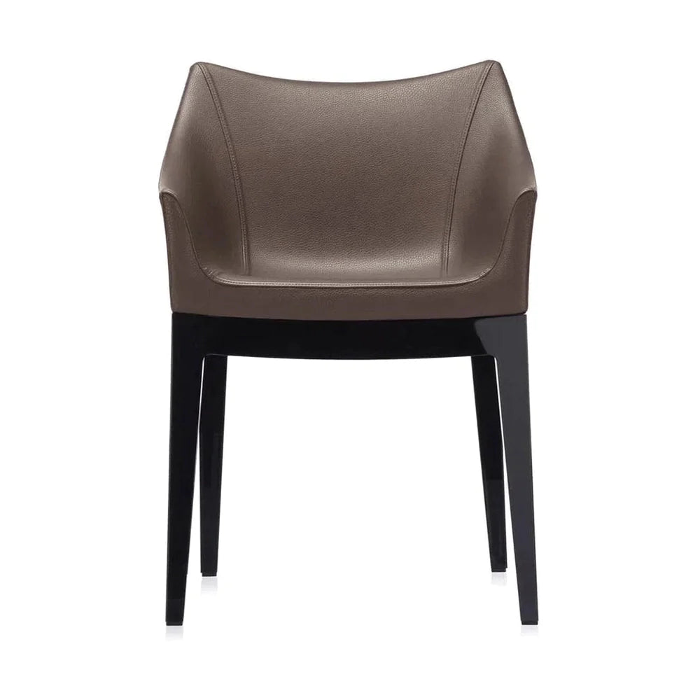 Kartell Madame Ecopelle Armchair, Black/Brick Red