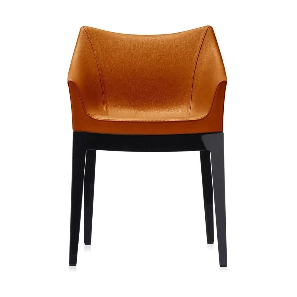 Kartell Madame Ecopelle Armchair, Black/Tobacco