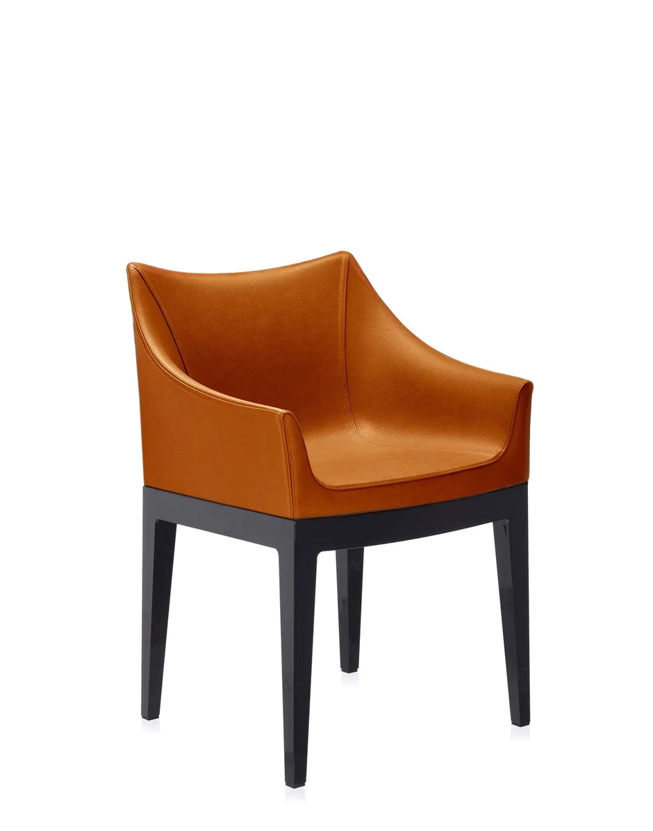 Kartell Madame Ecopelle Armchair, Black/Tobacco