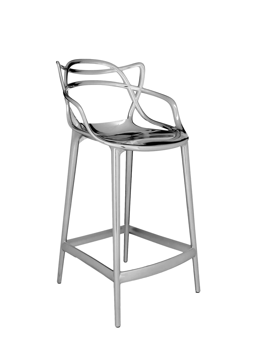 Stolička Kartell Masters 65 cm, Chrome