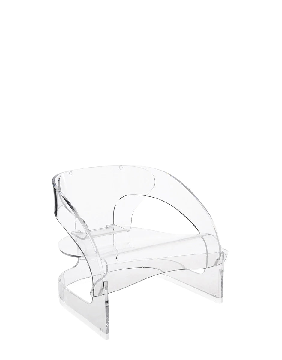 Kartell Joe Colombo křeslo, Crystal