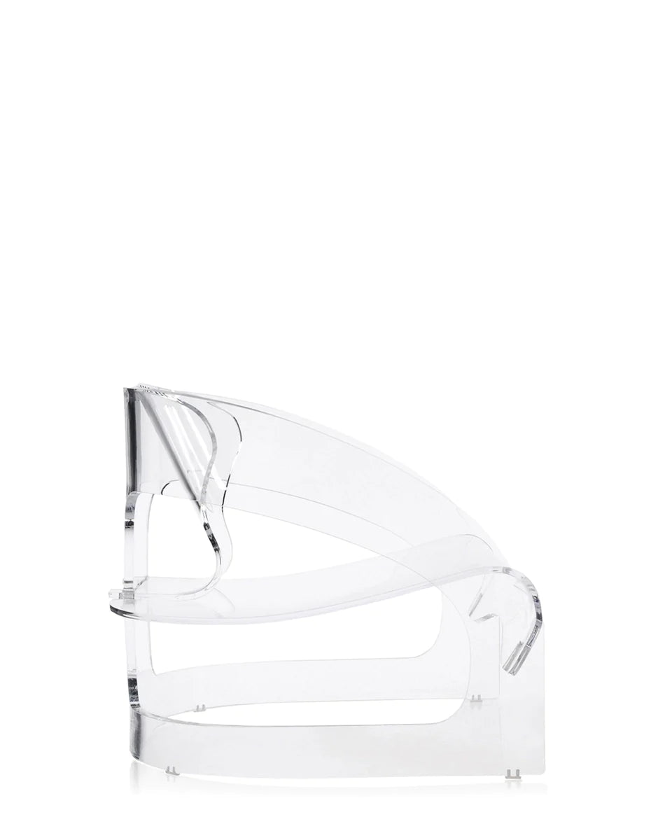 Kartell Joe Colombo křeslo, Crystal