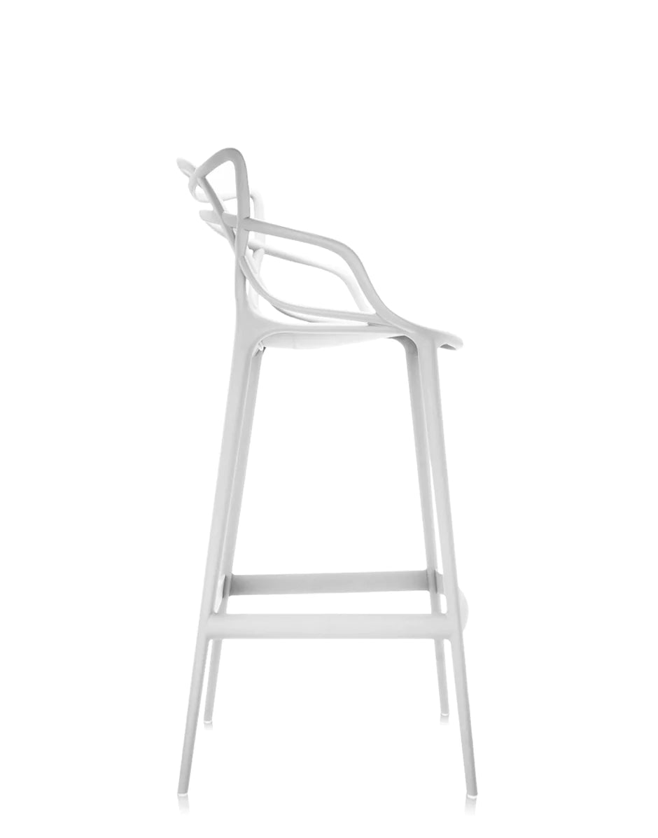 Stolička Kartell Masters 75 cm, bílá