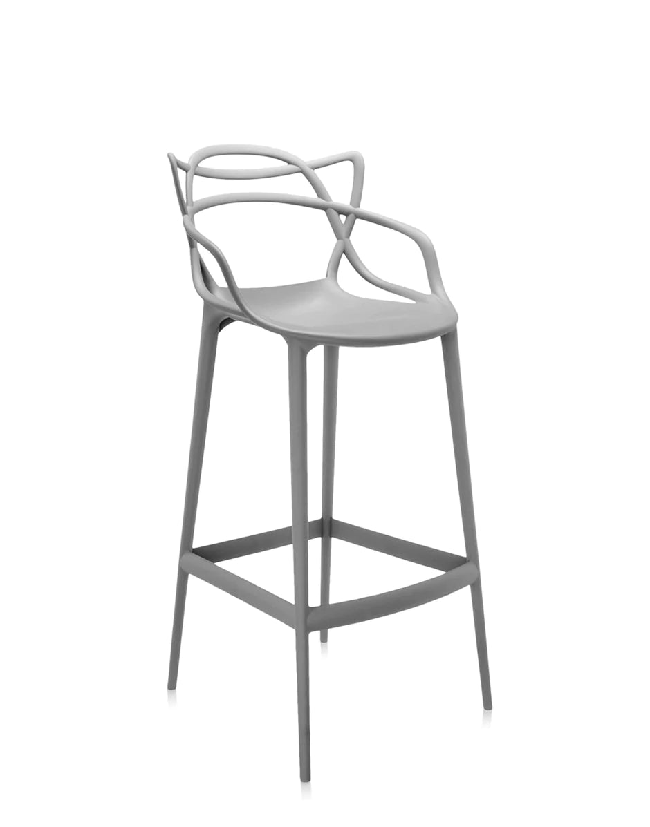 Stolička Kartell Masters 75 cm, šedá