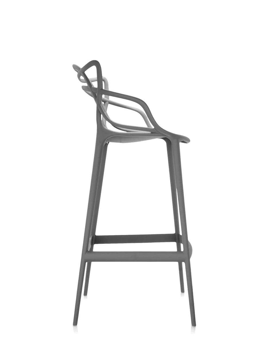 Stolička Kartell Masters 75 cm, šedá