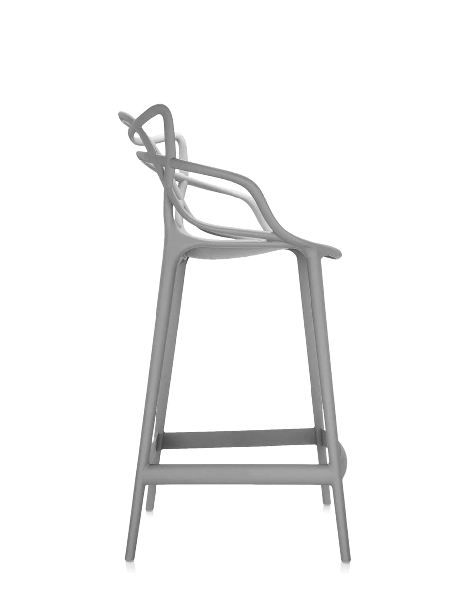 Stolička Kartell Masters 65 cm, šedá