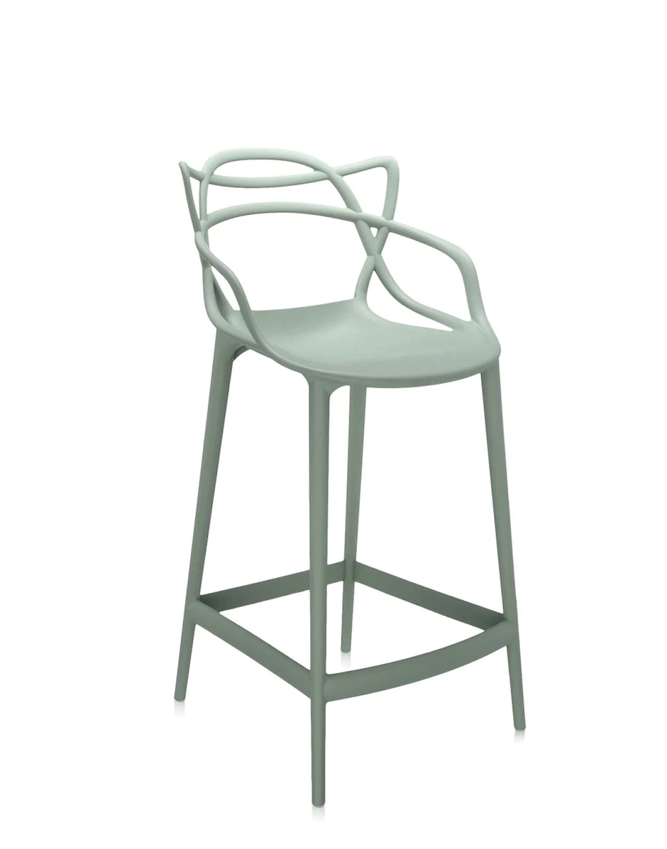 Kartell Masters Stool 65 Cm, Sage Green