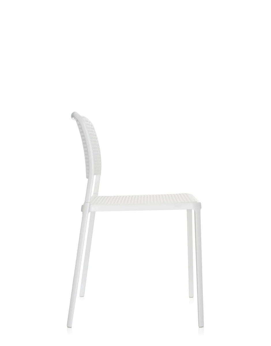 Kartell Audrey Chair, bílá/bílá