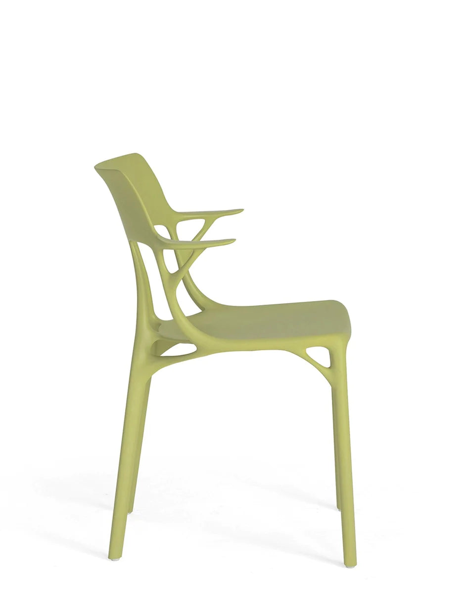 Kartell A.I. Židle, zelená