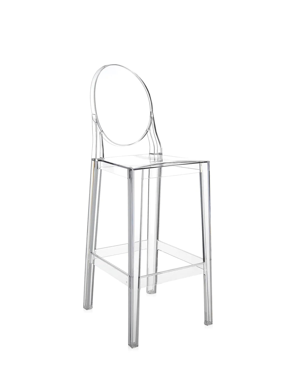 Kartell ještě jednou stolicí 75 cm, krystal