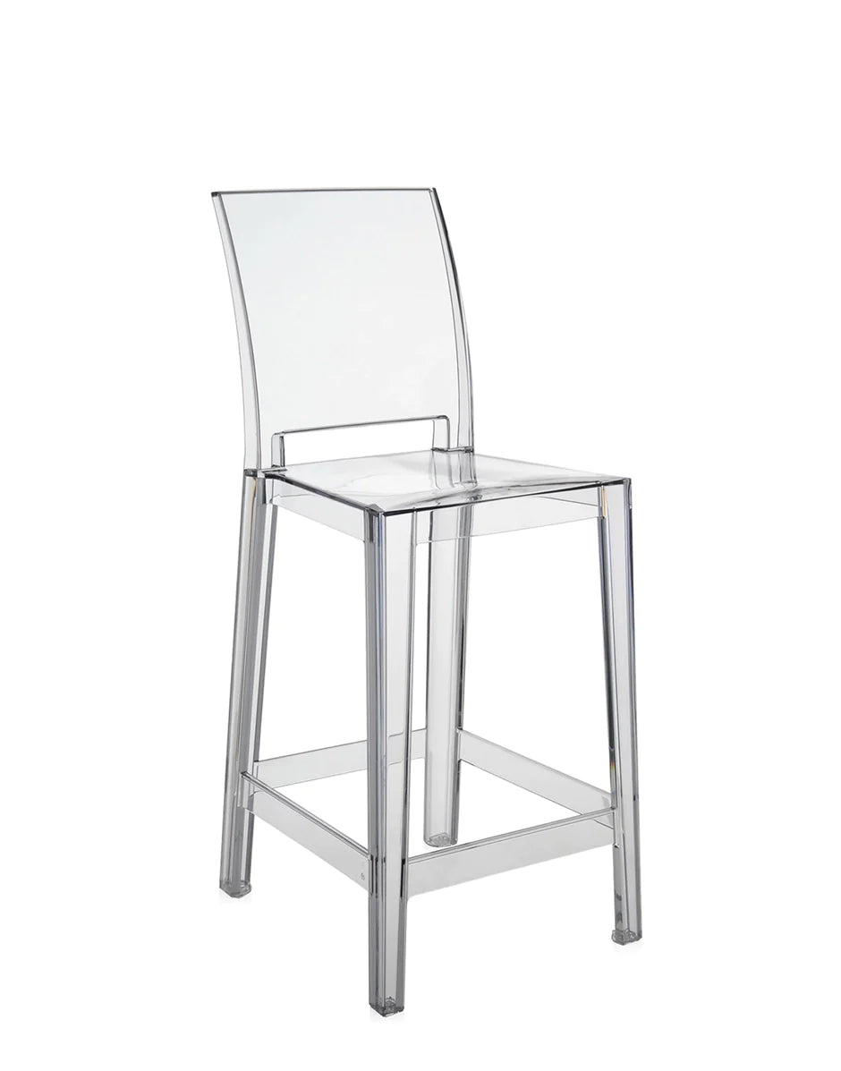 Kartell ještě jednou stolička 65 cm, Crystal