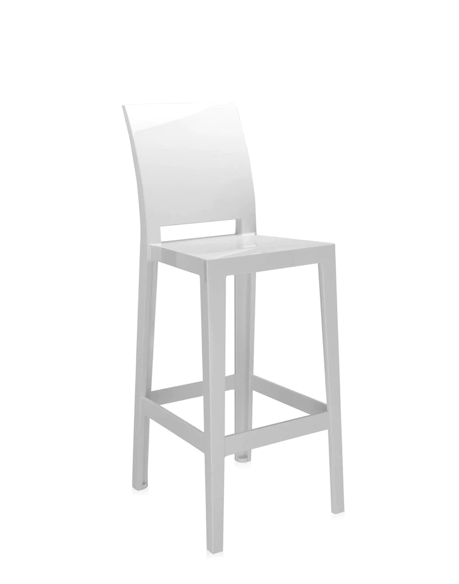 Kartell ještě jednou stolička 75 cm, bílá