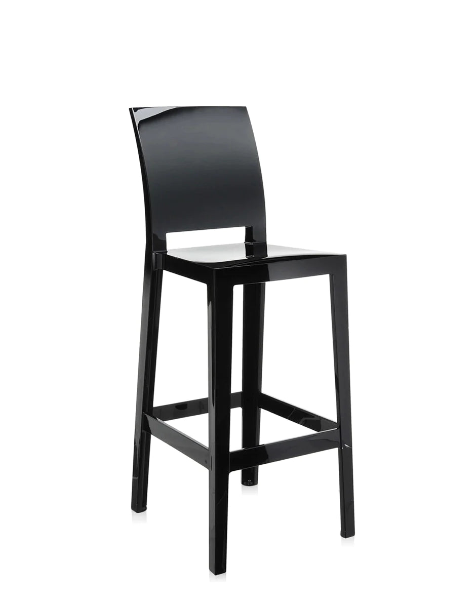 Kartell One More Please Stool 75 Cm, Black