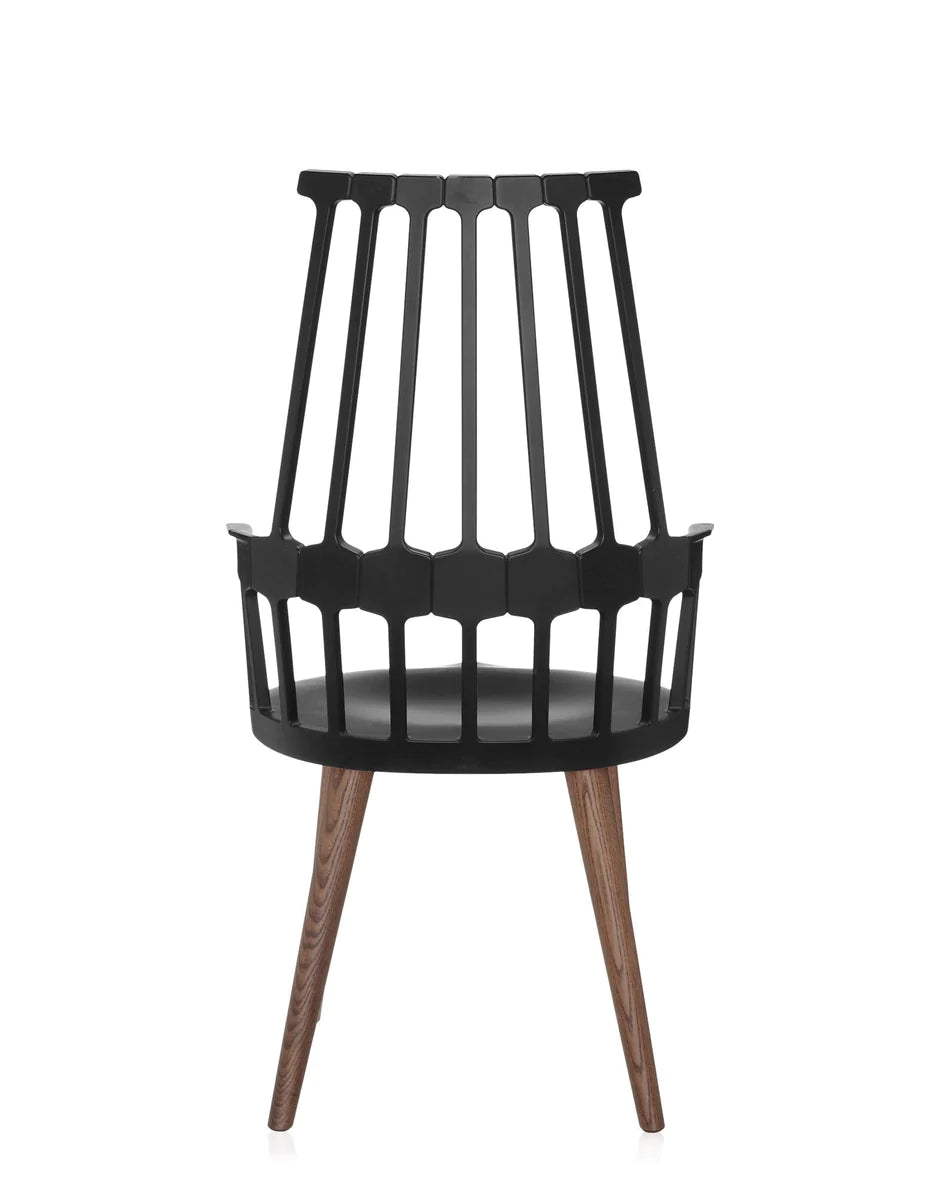 Kartell Comback Chair, Oak/Black