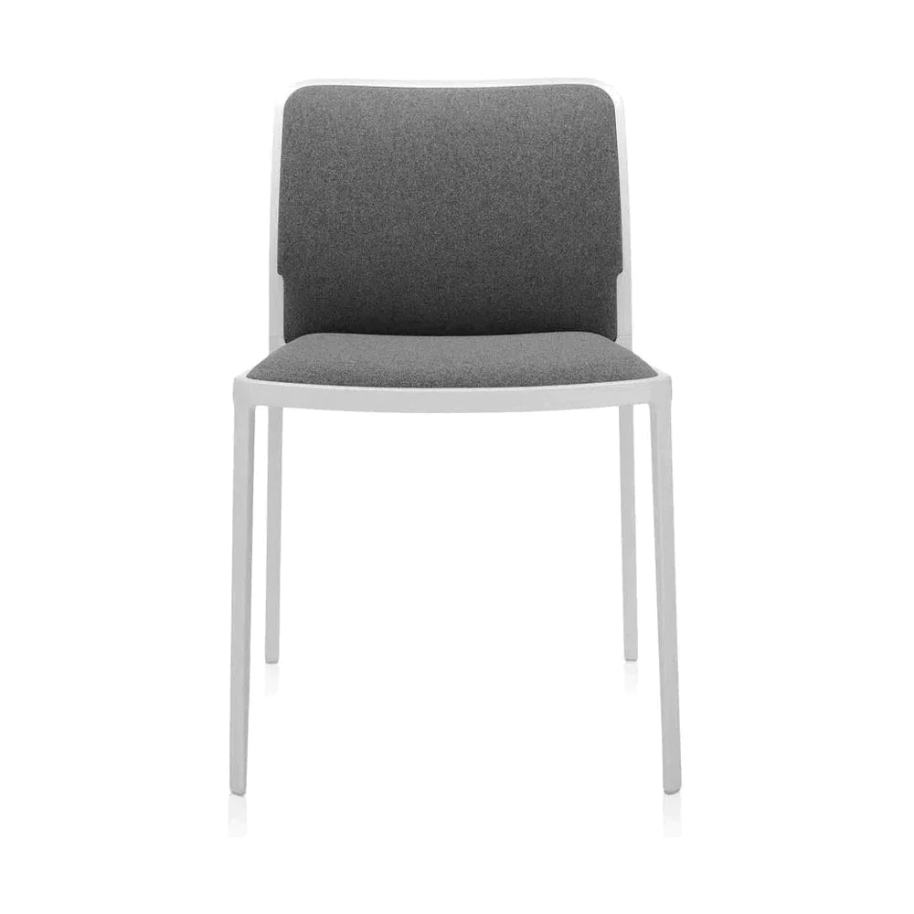 Kartell Audrey Soft Chair, White/Grey