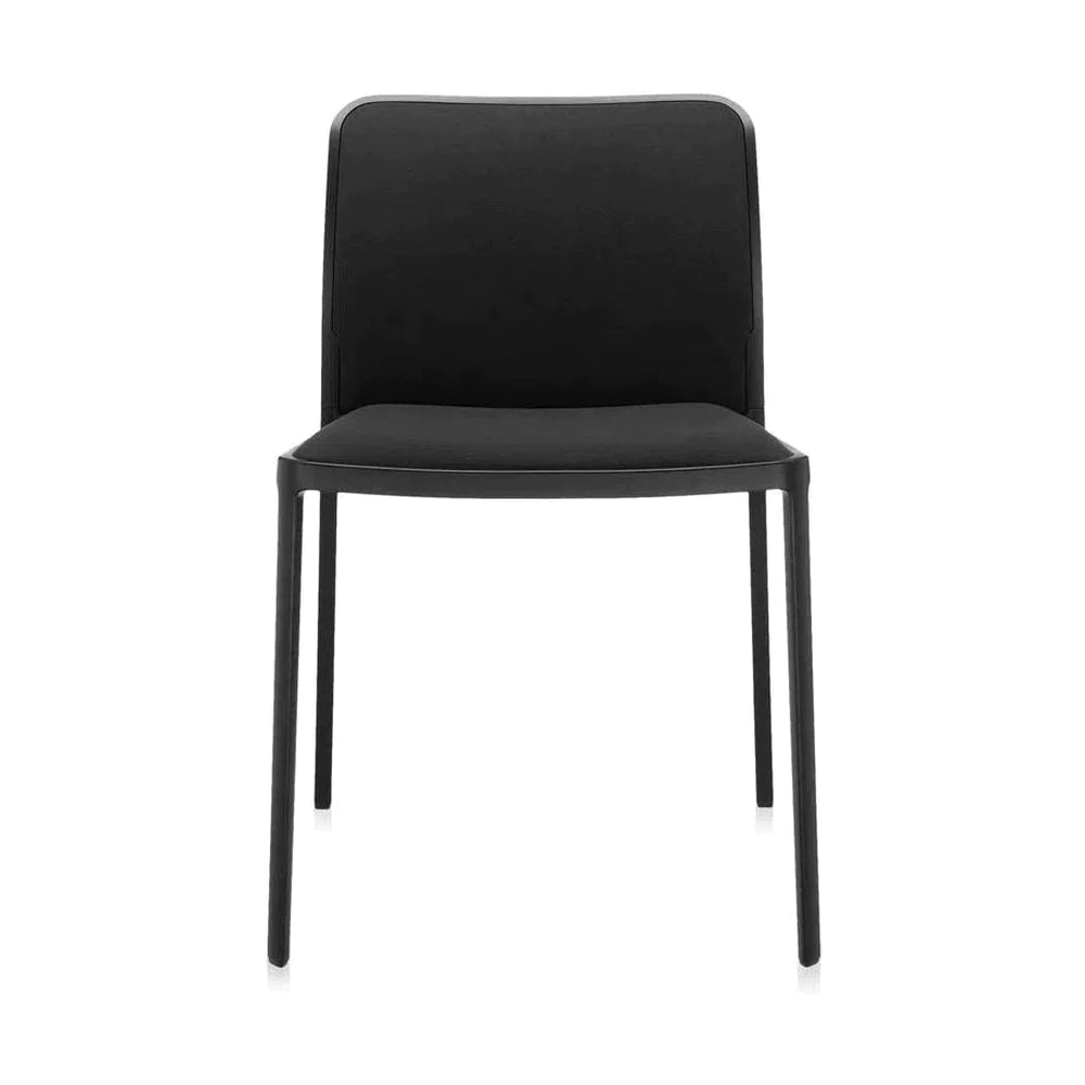 Kartell Audrey Soft Chair, černá/černá