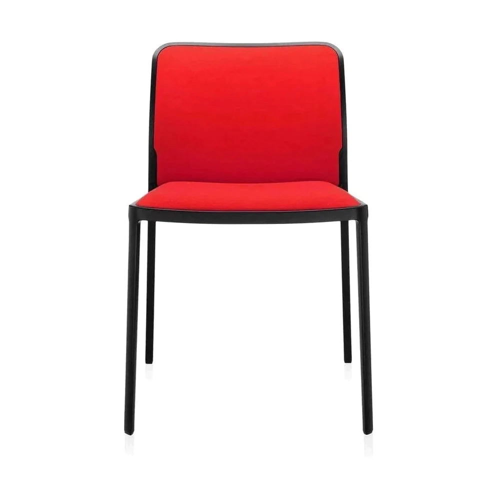 Kartell Audrey Soft Chair, černá/červená