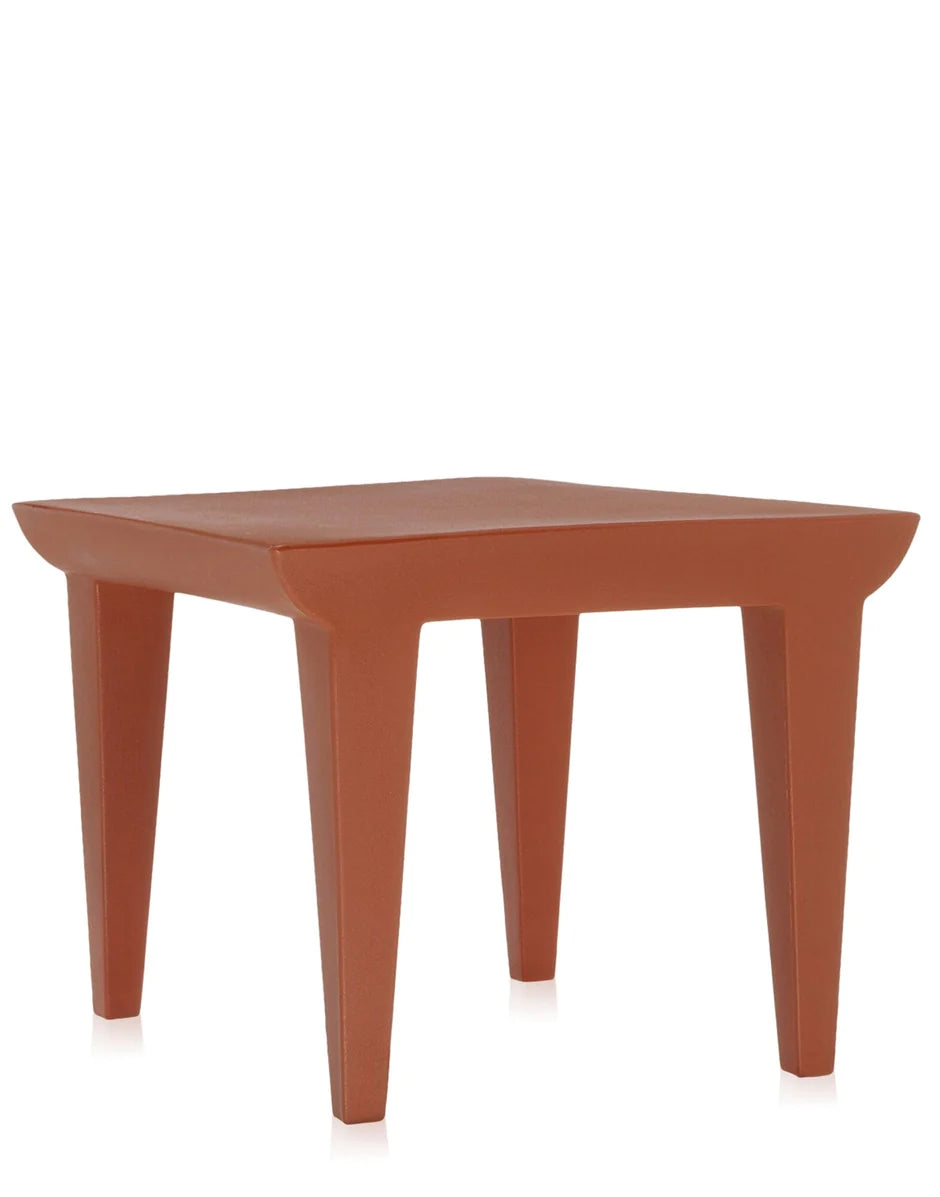 Kartell Bubble Club Side Table, Earth Red